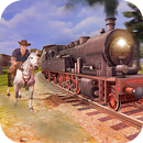 Train vs équitation: jeux de course en train APK