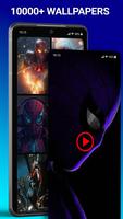 Spider 4K Hero Wallpapers Live captura de pantalla 2