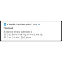 Calendar Crestin Ortodox screenshot 1