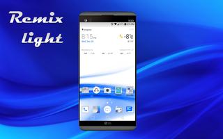 Remix Light Theme for LG V20 plakat