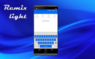 Remix Light Theme for LG V20 Ekran Görüntüsü 1