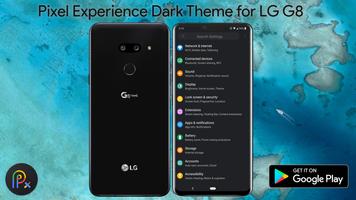Pixel Experience Dark Theme Fo capture d'écran 2