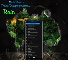 Rain Theme for LG G6, V20, V30 UX 8 android 9 screenshot 1