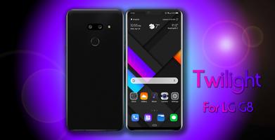 Twilight Theme for LG G7 Cartaz