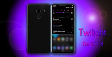 Twilight Theme for LG G7 ảnh chụp màn hình 1