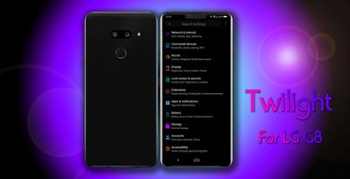 Twilight Theme for LG G7 imagem de tela 2