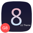 آیکون‌ [UX8] Black Theme LG G8 V40 V3