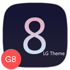 [UX8] Black Theme LG G8 V40 V3 icono