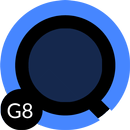 [UX8] Theme Android Q Black LG G8 V50 V40 V30 Pie APK