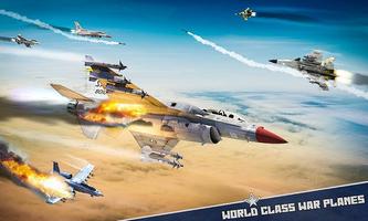 Ultimate Dogfight Air War : Fighter Jet Plane Game 海报
