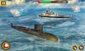 US Army Submarine Simulator : Navy Army War games 스크린샷 1