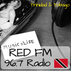 96.7 Red Fm Trinidad And Tobago Radio Stations HD icono