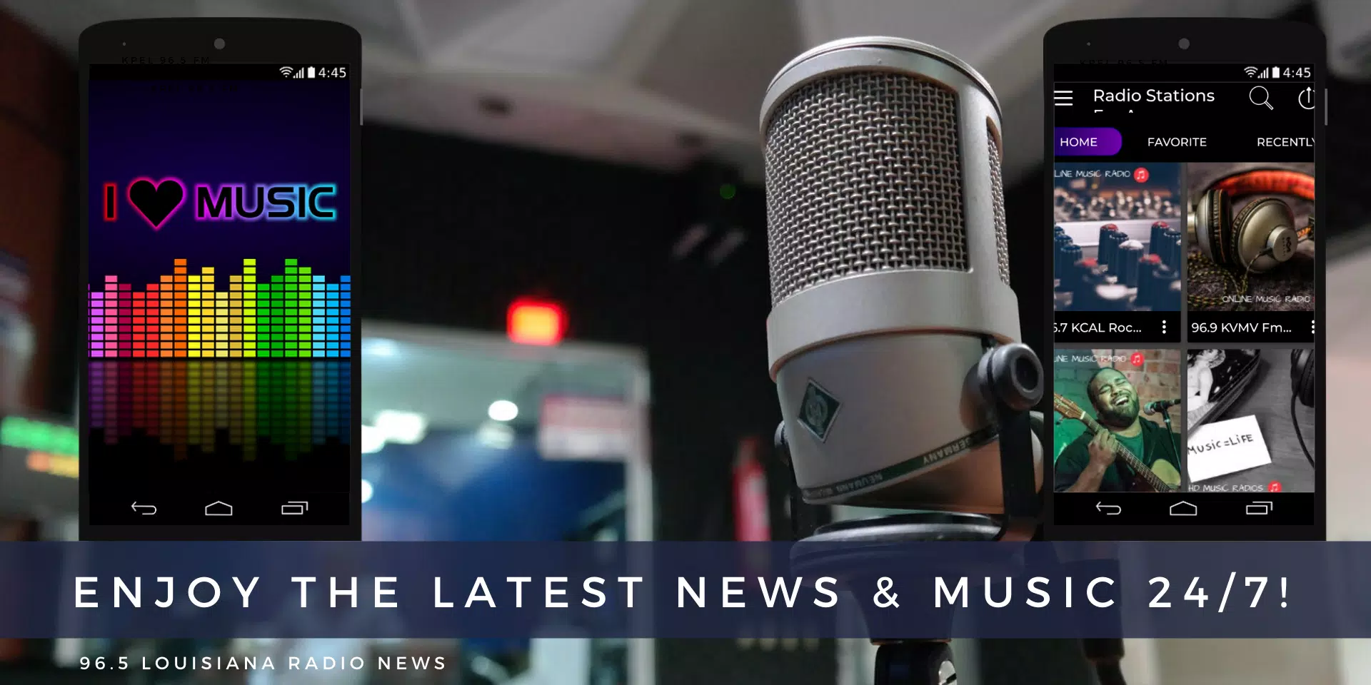 96.5 Fm Louisiana News Radio Stations Online Free for Android - APK Download