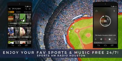 Radio 790 Am Houston Sports Affiche