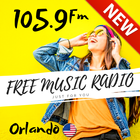 Radio 105.9 Fm Orlando Hits Stations Music Free HD icône