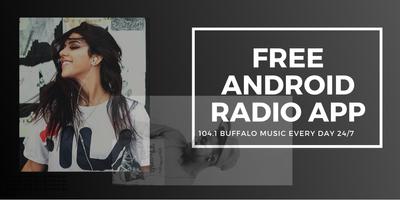 104.1 Fm Radio Station Buffalo Music Android App imagem de tela 2