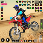 Dirt Bike Stunt Racing Games icône