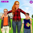 Virtual Family Mom Babysitting icon