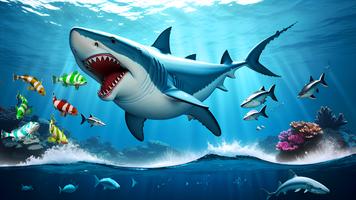 Ataque De Tubarão Jogo 3d imagem de tela 2