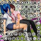 Anime High School Girl Life 24 icon