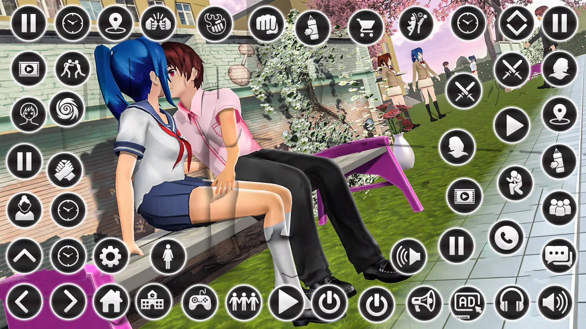 Anime High School Girl Life 3D – Apps no Google Play