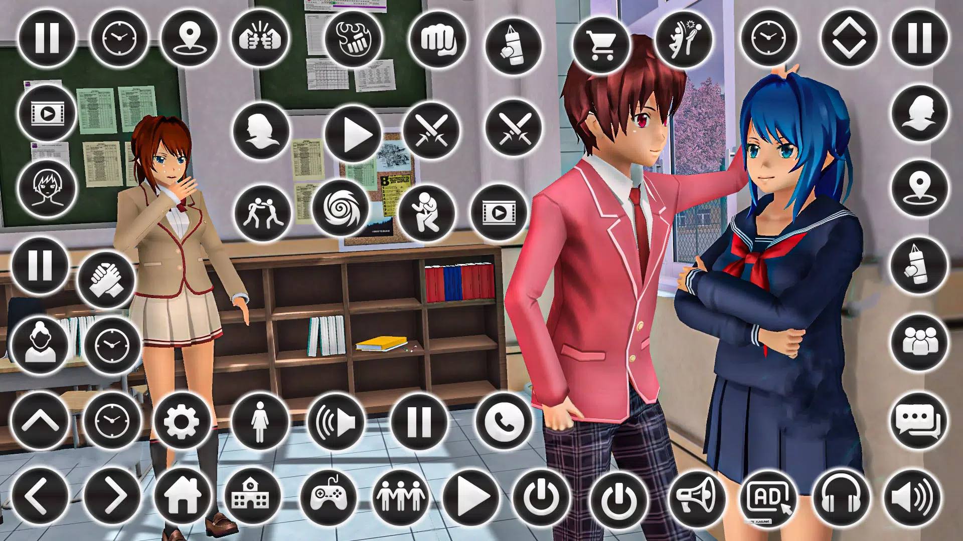 Anime High School Girl Life 3D – Apps no Google Play