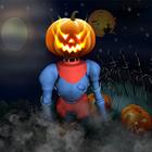 Pumpkin Panic Halloween Boy icône