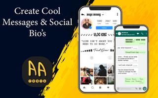 Cool Fonts, Stylish Text, Emojis & Symbols captura de pantalla 1