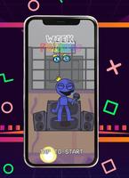 Week Rainbow Friend FNF Mod постер