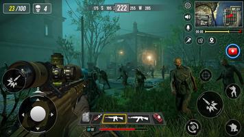 FPS Zombie shooting Multiverse स्क्रीनशॉट 1