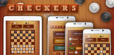 Checkers Classic Free: 2 Playe