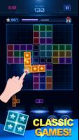 Glow Block Puzzle captura de pantalla 3