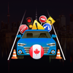Canada Driving Practice Test ícone
