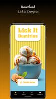 Lick It Dumfries poster