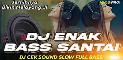 DJ SLOW BASS REMIX VIRAL 2025 plakat