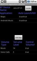 Bluetooth App. Launcher (Free) ảnh chụp màn hình 1