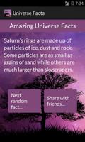 Poster Amazing Universe Facts