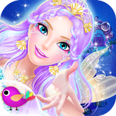 آیکون‌ Princess Salon: Mermaid Doris