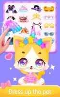 Princess and Cute Pets Poster