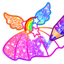 Coloring Glitter Princess APK
