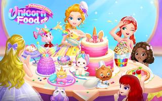 Princess Libby Unicorn Food Plakat