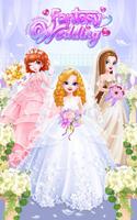 Sweet Princess Fantasy Wedding Plakat