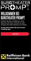 Burgtheater PROMPT poster