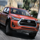 Toyota Off Road: Hilux Pickup Zeichen