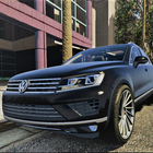 VW Touareg SUV Car Simulator Zeichen
