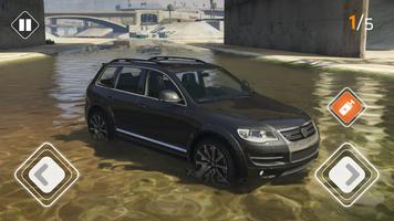 VW Touareg SUV Car Simulator Plakat