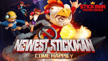 Stick Man:Fighting Heroes Cartaz