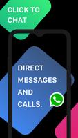 Click To Chat : Direct Message capture d'écran 1