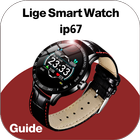 Lige Smart Watch ip67 guide icône