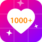 Add Super Likes Grids for Posts & Magic Followers icône